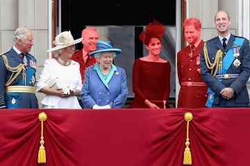 Königin verbannt Meghan, Harry und Andrew vom Palastbalkon beim Platinum Jubilee