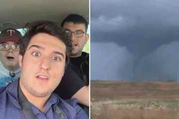Tragisches letztes Selfie zeigt Studenten, die einen Sturm jagen, bevor sie bei einem Unfall ums Leben kommen