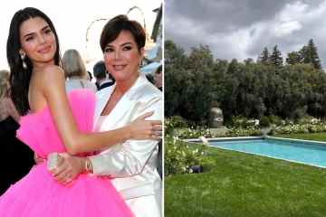 Kendall gibt den Fans einen Einblick in Kris riesigen Hinterhof in der neuen 17-Millionen-Dollar-Villa