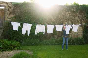 Meine Nachbarn hängen ihre Wäsche in meinem Garten auf und hören nicht auf