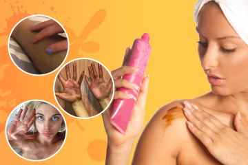 Schönheitsexperte verrät, wie man falsche Bräunungsfehler wie orangefarbene Hände vermeidet