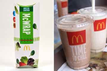McDonald's bringt ein 2-Pfund-Paket, Salate und McCafé-Eisgetränke zurück