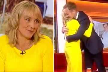 BBC Breakfast-Fans werden von Louise Minchins Outfit abgelenkt, als sie zur Show zurückkehrt