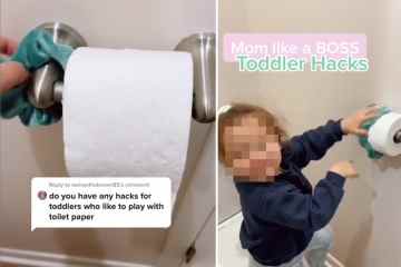 Ich bin Mutter und habe einen Trick gefunden, um Ihre Kinder davon abzuhalten, mit der Toilettenpapierrolle zu spielen