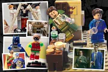 Only Fools and Horses Superfan stellt einige der beliebtesten Szenen der Show in Lego nach