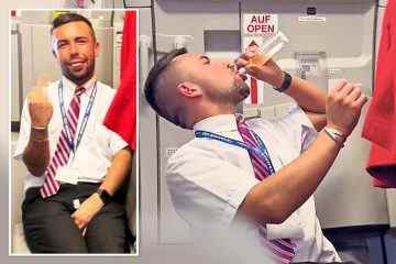 Ryanair-Steward verhaftet und entlassen, nachdem er im Flug Alkohol getrunken hatte