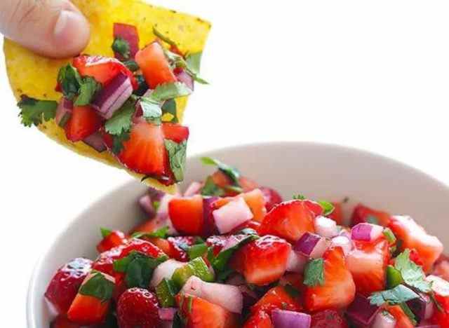 5-Zutaten-Erdbeer-Salsa