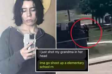 Der letzte Text des Schützen an einen Freund offenbart den schauerlichen Wunsch, die Schule zu „erschießen“.