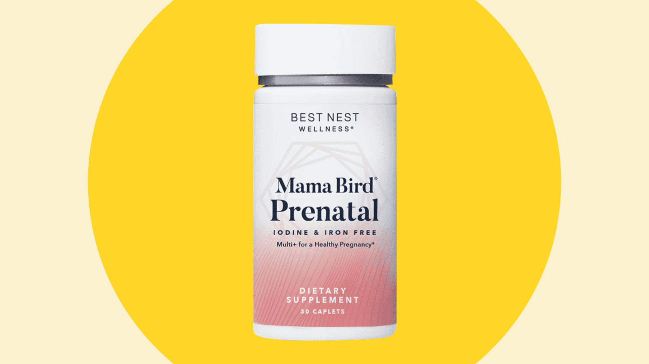 Best Nest Wellness Mama Bird Prenatal Multi+ Iodine and Iron Free
