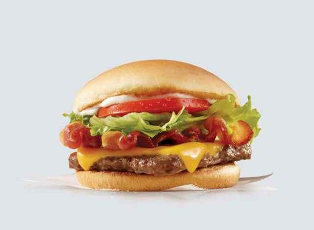 Wendys Junior Speck-Cheeseburger