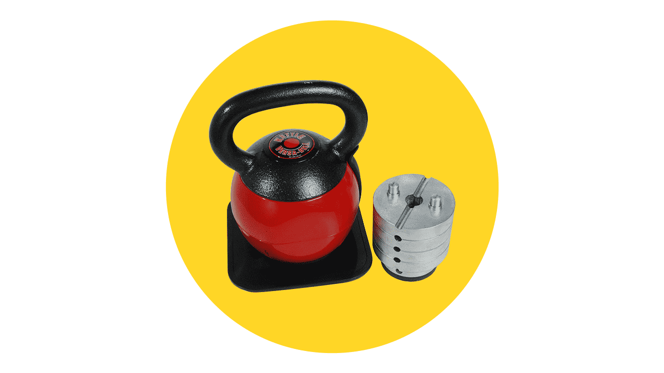 stamina adjustable kettlebell with versa bell