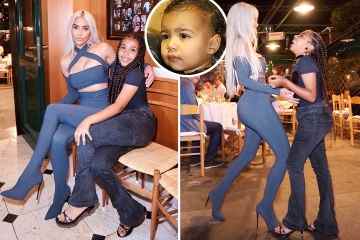 Kardashian-Fans schwärmen von Kims Tochter North, die HEELS in neuen Schnappschüssen trägt