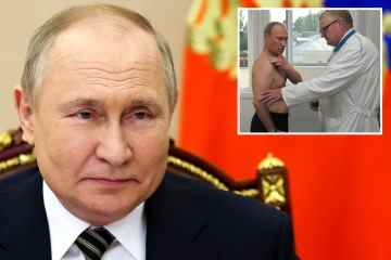 Putin „verliert sein Augenlicht und hat nur noch drei Jahre zu leben“, behauptet der russische Spion