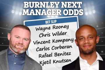 Burnley Quoten für den nächsten Manager: Kompany-Favorit nach Behauptung der „Shortlist-Vereinbarung“.