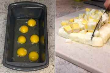 Ich bin ein Kochprofi – einfacher Tipp, um hart gekochte Eier ohne Schälen zu machen