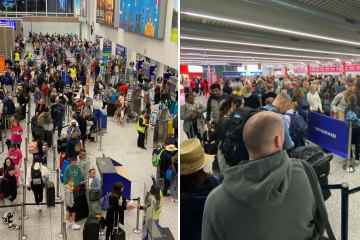 Chaos, da Flüge nach 8 Stunden Wartezeit storniert und Urlaube per TEXT ruiniert wurden
