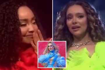 Little Mix bricht beim Abschlusskonzert in London in Tränen aus