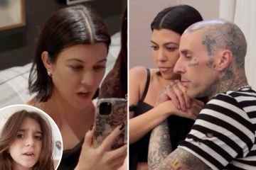 Kourtney Kardashians Tochter Penelope schluchzt nach Travis Barkers Heiratsantrag