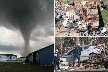 Schwere Sturmwarnung bringt Tornado-Bedrohung, nachdem Schockvideo Kansas Twister zeigt