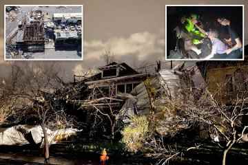 25 Tote, als ein „Superzellen“-Tornado durch Nashville fegt und Häuser zerstört