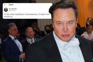 Musk-Fans sind besorgt, nachdem er über das Sterben „unter mysteriösen Umständen“ gepostet hat