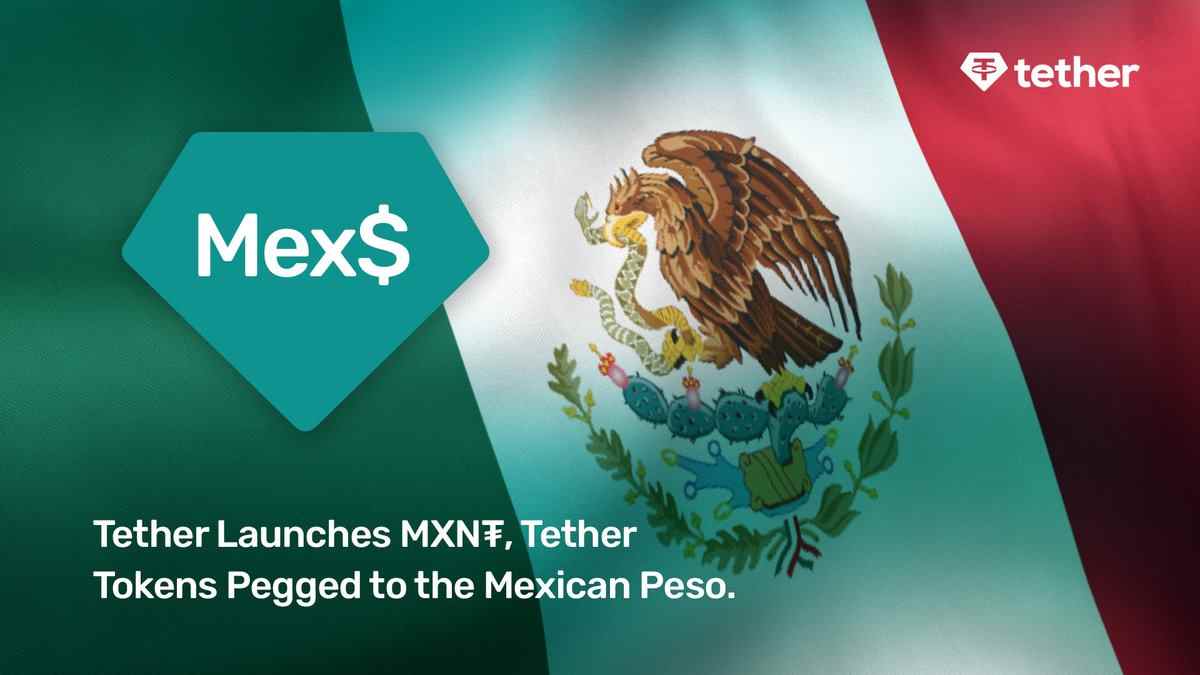 Tether führt Token ein, die an den mexikanischen Peso auf Ethereum, Tron und Polygon gebunden sind