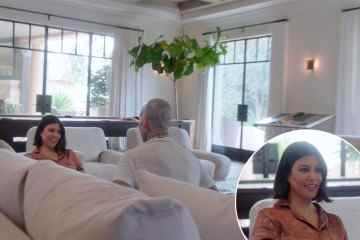 Kourtney nimmt Fans mit in das atemberaubende Wohnzimmer ihrer 9 Millionen Dollar teuren Villa in LA