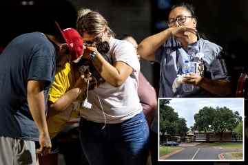 Die Stadt in Texas im Zentrum der Tragödie wurde von der ZWEITEN Schul-Shooter-Verschwörung getroffen