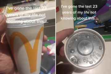 Die Leute erkennen einen Trick, um Ihr McDonald's-Getränk zu verwandeln und das Verschütten zu stoppen
