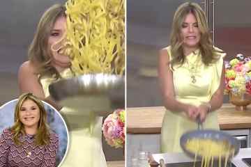 Jenna Bush Hager von Today Show macht ein riesiges Chaos im TV-Kochsegment, das schief gelaufen ist