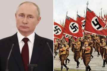 Putin macht es in einem bizarren neuen Gesetz ILLEGAL, die Sowjets mit den Nazis zu vergleichen