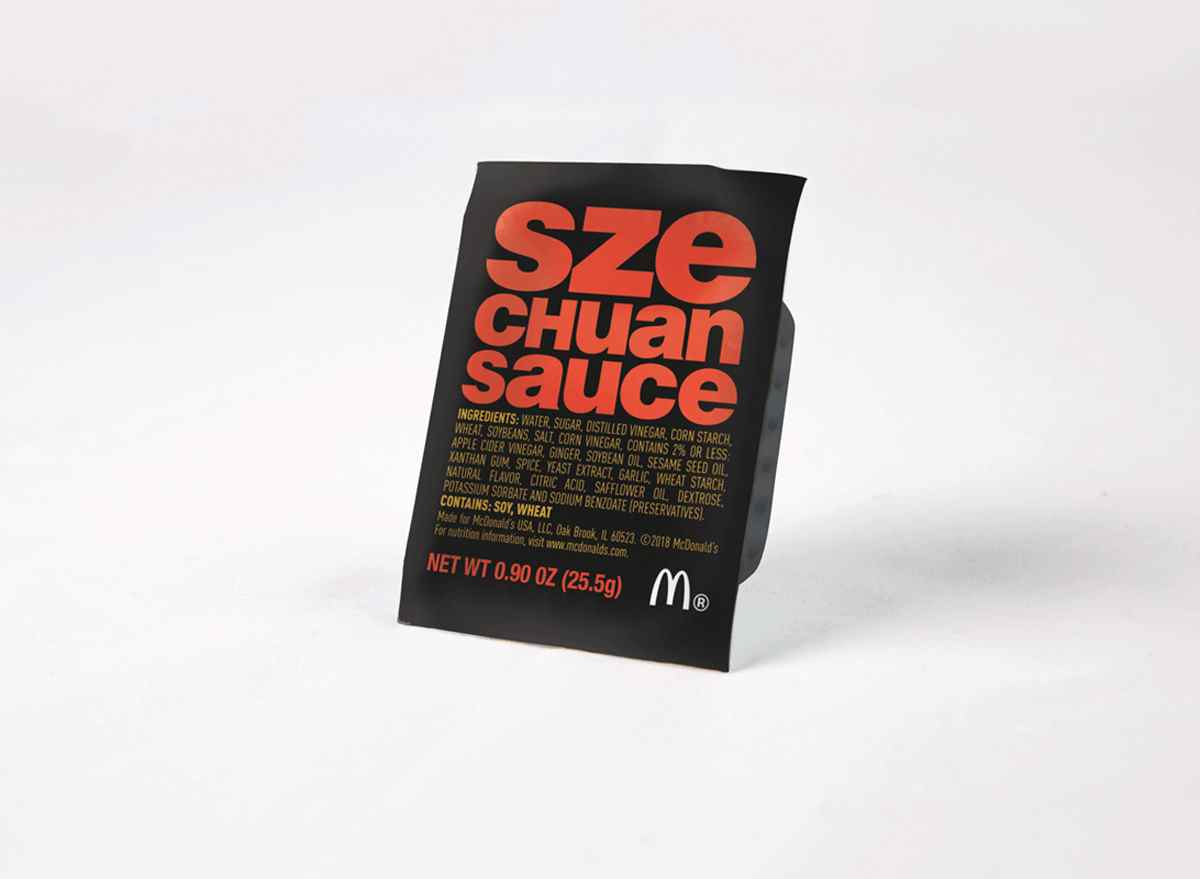 McDonald's Chicken Nugget Szechuan-Sauce