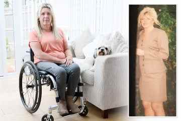 Eine gelähmte Mutter testet nach 24 Jahren im Rollstuhl eine Behandlung, um ihr das Gehen zu erleichtern
