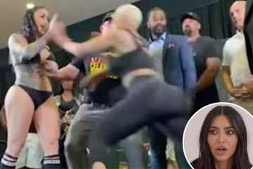 Kardashian-Fans schockiert, als Blac Chyna nach Diss körperlich zurückgehalten wird