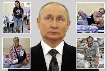 Das Gemetzel von Putins Kriegsverbrechen, das von der verstümmelten Zivilbevölkerung der Ukraine aufgedeckt wurde