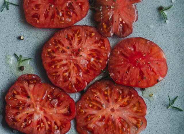 marinierte Tomaten