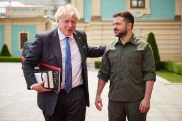 Boris Johnson reist heimlich nach Kiew, um sich mit Selenskyj aus der Ukraine zu treffen