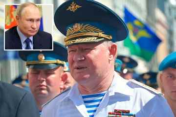 Putin SÄUBERT den obersten General wegen der Katastrophe in der Ukraine, während Russland „50.000 Männer“ verliert