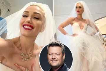 Gwen Stefani enthüllt den Moment, in dem sie „Ja zum Kleid“ für die Hochzeit mit Blake gesagt hat