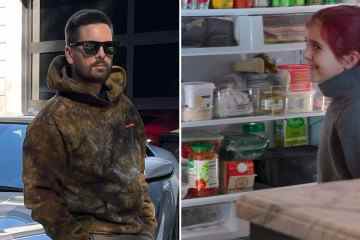 Kardashian-Fans waren schockiert, nachdem sie Scotts „NORMAL“-Kühlschrank in der Villa in LA entdeckt hatten
