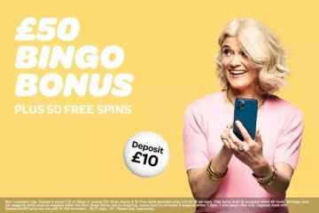 Erhalten Sie einen Bingo-Bonus von £50 plus 50 Freispiele, wenn Sie sich bei Sun Bingo anmelden
