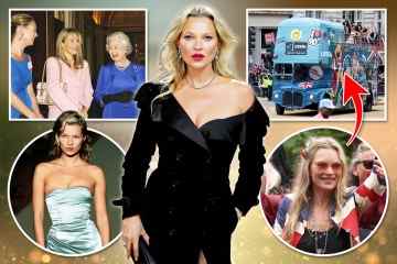 Warum Supermodel Kate Moss wirklich in diesen Jubiläums-Doppeldeckerbus fuhr