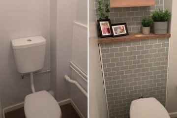 Ich habe mein Badezimmer im Gemeindehaus mit kleinem Budget umgestaltet – die Leute sind beeindruckt
