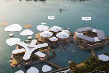 Konzeptbilder zeigen die erste „schwimmende Stadt“, die 2023 gebaut werden soll