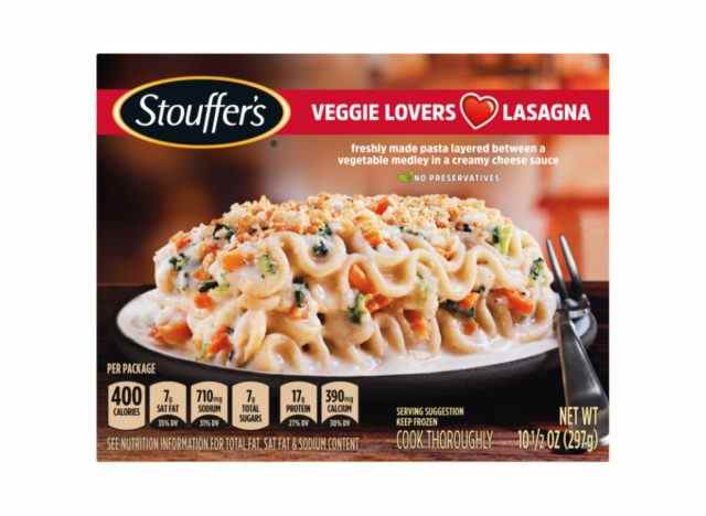 Stouffers Veggie Lovers Lasagne