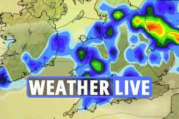 Großbritannien wird diese Woche von Regen und Donner gepeitscht, warnt Met Office