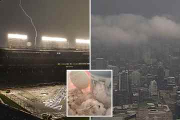 Tornados und Hagel in Softballgröße treffen mit Stürmen, die diese Woche die USA heimsuchen werden