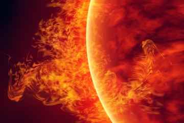 Sonneneruptionen treffen HEUTE auf die Erde und können einen geomagnetischen Sturm auslösen, der das Stromnetz verändert