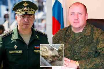 Die Ukraine „tötet ZWEI von Putins Generälen in einem Schlag“ als großer Tribut
