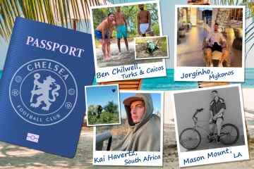 Chelsea-Stars im Urlaub, von Jorginho auf Mykonos bis Chilwell auf Turks & Caicos